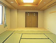 北斎場小式場の様子